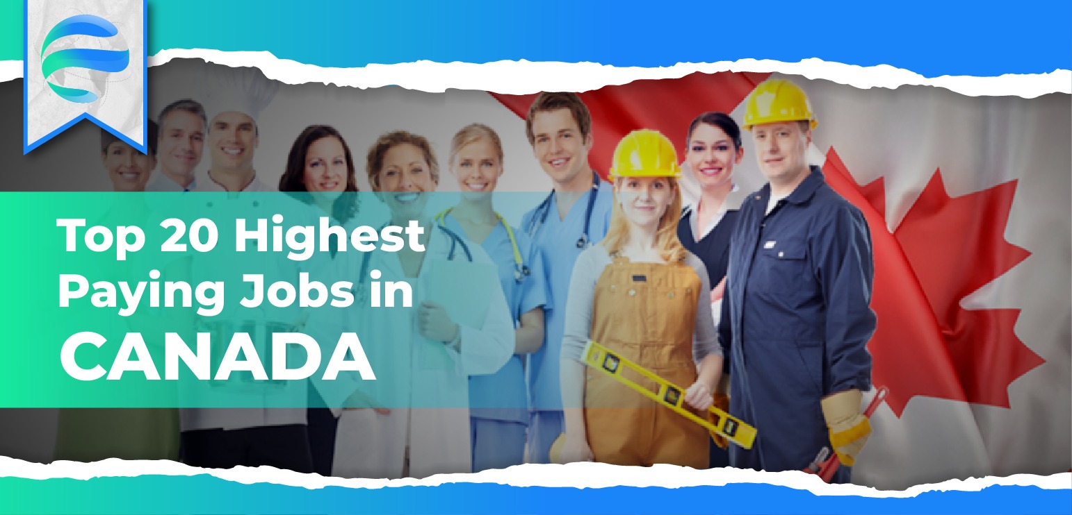 top 20 high paying jobs in Canada